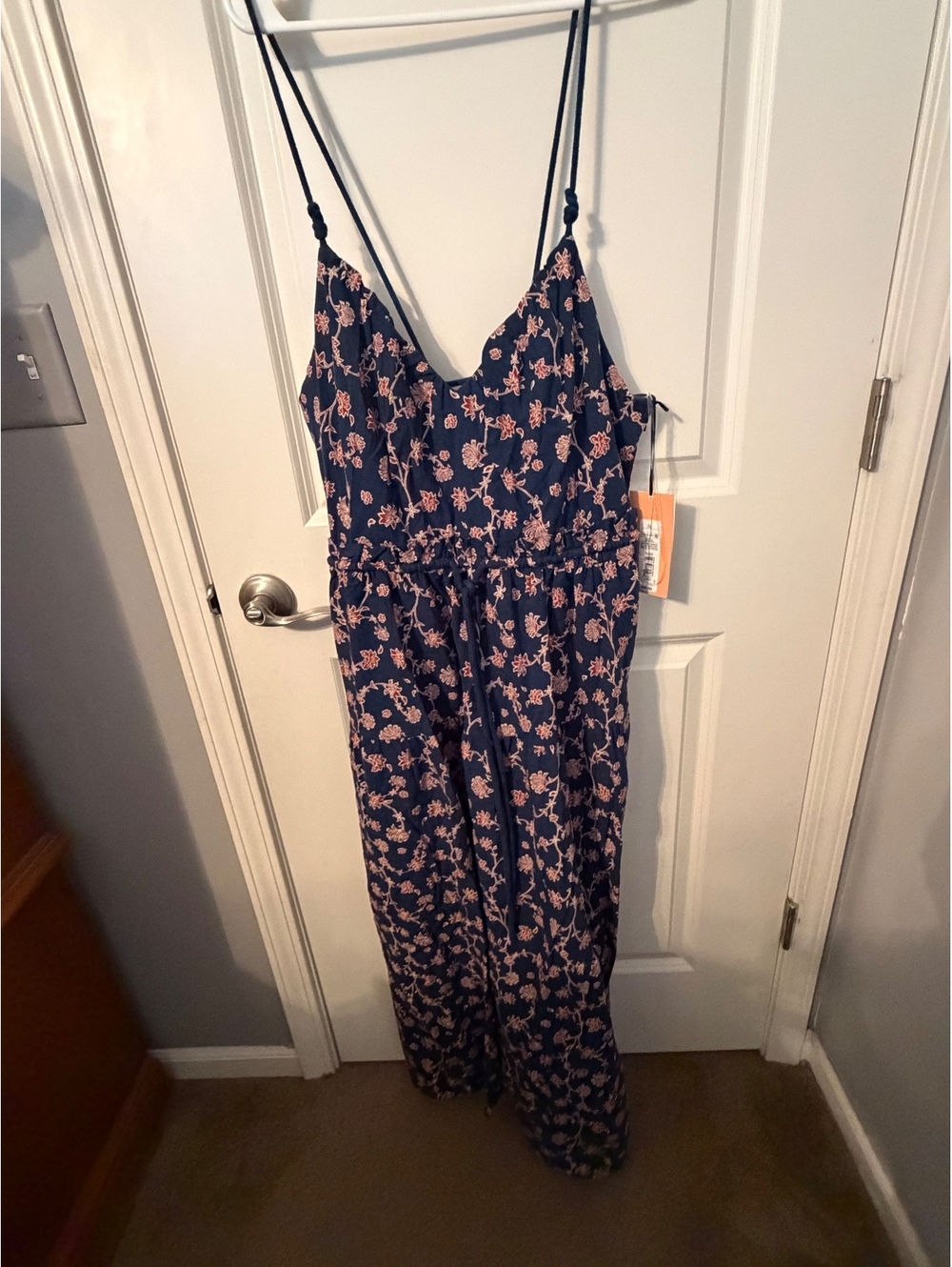 Floral Print Sleeveless dress with Adjustable Straps
